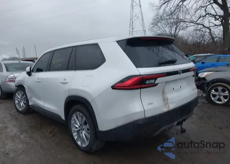 2024 Toyota Grand Highlander Platinum z USA, uszkodzony, nr VIN 5TDAAAB56RS056342